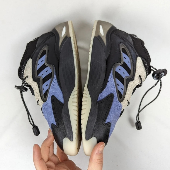 Adidas Originals Streetball 2.0 BOOST 90s Ye Juniors 4.5 Sneakers G54887 Purple - Picture 9 of 14